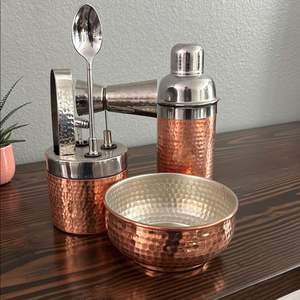 Industrial Style Metal <b>Bar</b> <b>Tool</b> Set For Urban Home <b>Bar</b> Interiors Adding Bold Look And Strong Build - Product Image 2