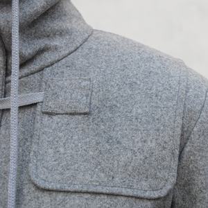 เสื้อกันหนาวมีฮู้ด,เสื้อโค้ทโพลีเอสเตอร์เสื้อคลุมฝนแบบกำหนดเองเคลือบ PU ใหม่ล่าสุดปี100% - Product Image 5