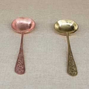 Premium Modern Eco-Friendly High Quality Pure Copper <b>Serving</b> <b>Spoon</b> Dishwasher Safe Budget-Friendly Kitchen Utensil Cooking Food - Product Image 3