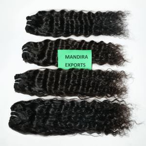 Venta al por mayor 100% Virgen cutícula alineada Color Natural crudo sin procesar paquetes de onda profunda barato vietnamita Temple cabello humano - Product Image 5