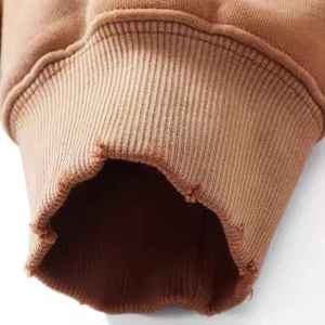 Sweat à capuche unisexe oversize en polaire pour l'hiver, de haute qualité, imprimé sur mesure, 100 % coton avec poche, anti-plis, vente en gros - Product Image 6