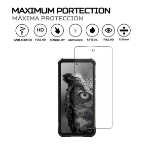 Protector de pantalla ANTISHOCK para Ulefone RugOne Xever 7, película protectora para teléfono móvil Premium - Product Image 2