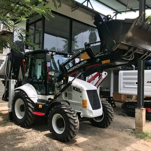 Retroexcavadora de ruedas Hidromek 102 B, máquina multipropósito para trabajos de construcción - Product Image 1