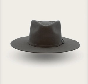 Chapeau Fedora en laine bolivienne fait main à large bord, classique, unisexe, fabriqué au Mexique - Product Image 1