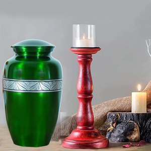 Aluminum Handcrafted Cremation Urn Adult Memorial Funeral Keepsake <b>for</b> Men Women Child and <b>Casket</b> <b>for</b> <b>Ashes</b> Adult Male - Product Image 2
