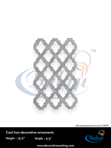 Herrajes Arquitectónicos OEM de Hierro Fundido Color Gris, Piezas de Hierro Fundido con Acabado Super Pulido por Granallado y Moldeado en Arena - Product Image 4