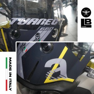 Adesivi Protettivi 3D per Cupolino Moto Compatibili con Aprilia Tuareg 660 2022-2025 - Product Image 5