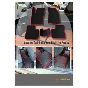 TOYOTA RAV 4-stuoia di nuova generazione EVA MAT auto per veicoli tra 2018-2024 con tappetino per piscina EVA auto