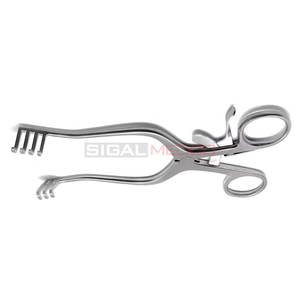 Écarteurs Weitlaner 4.5 ", 5.5", 6.5 ", 7" écarteurs chirurgicaux émoussés 3x4 broches Instruments médicaux en acier inoxydable de haute qualité - Product Image 1