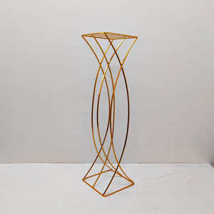 Dream like Wholesale <b>Tall</b> Gold Metal Wedding Decorations Flowers Ball Stand <b>Table</b> Centerpieces for Wedding - Product Image 5