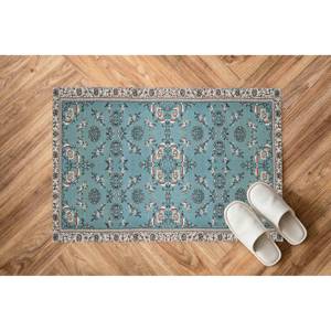 Tapis imprimé floral, motif oriental, design turc, décoration de ferme, tapis fin non tissé - Product Image 5