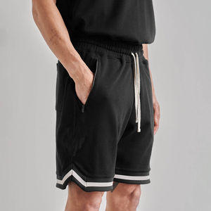 Short en maille personnalisé, confortable, respirant, à double épaisseur, short de basket-ball de qualité supérieure à sublimation pour hommes - Product Image 3