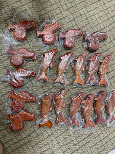 ของเล่นรูปสัตว์ทำจากไม้ที่ปลอดภัยงานฝีมือจากธรรมชาติแบบทำด้วยมือของขวัญสำหรับเด็กที่ได้แรงบันดาลใจจากการตกแต่งที่ทันสมัย - Product Image 4