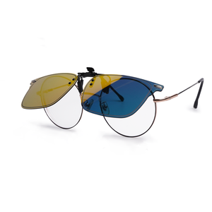 Lentille de lunettes de soleil à clipser Taiwan lentille ISO9001 PC UV420 pour lunettes de myopie Super étanche (tache anti-huile) - Product Image 1