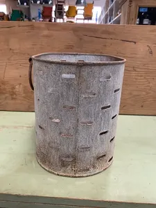 ถังหวายทรงรีย้อนยุคสำหรับเก็บพืชและตกแต่งสวน - Product Image 3