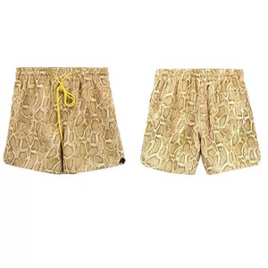 Short de sport d'été décontracté pour hommes Short respirant confortable imprimé à motif de serpent vintage Pantalon de survêtement pour hommes imprimé Social - Product Image 1