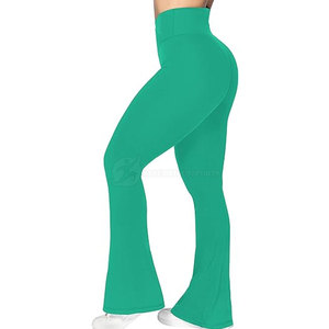 Haute qualité femmes Slim Fit Flare pantalon confortable décontracté à la mode Street Style vêtements pour l'hiver taille moyenne XL taille - Product Image 4