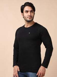 100% algodón negro para hombre para Polo camiseta de moda patrón sólido manga corta suave cómodo ajuste Regular personalizable imprimible - Product Image 5