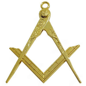 อัญมณี Masonic Regalia Gilt สำหรับ2025สายสะพายต้นแบบของเมมฟิส - Product Image 2