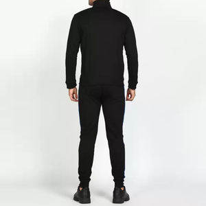 ชุดวอร์มมีซิปสำหรับผู้ชายวัสดุบริการผลิตโลโก้ของคุณเอง - Product Image 4