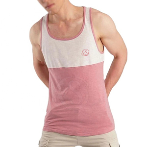 Débardeur de sport décontracté pour homme, haute qualité, faible MOQ, coupe ajustée, 100% coton tricoté, séchage rapide, respirant, confortable, personnalisable - Product Image 2