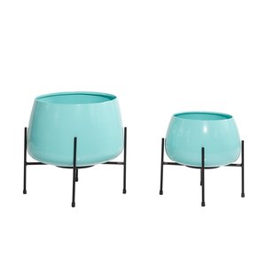 Macetas de metal de lujo con acabados Premium Elegantemente duraderas para espacios comerciales y decoración de jardines Nueva condición - Product Image 5