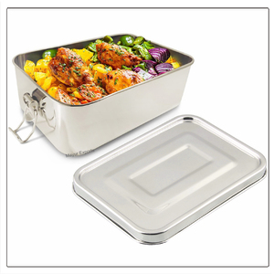 1800 ml thép không gỉ <span class=keywords><strong>Jumbo</strong></span> Bento Hộp Ăn Trưa nhà bếp thực phẩm lưu trữ tiffin hộp - Product Image 4