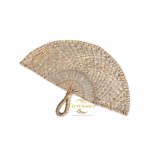 Abanico de Pasto Marino Hecho a Mano de Primera Calidad con Material Orgánico, Estilo Moderno, Artesanía Ecológica de VietChoice, Súper Oferta - Product Image 4