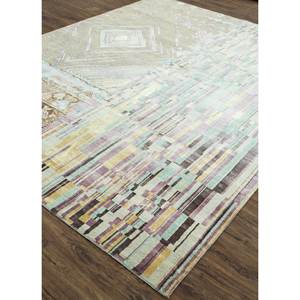 Tapis Uvenuti Classic Large Area Lu-07 bleu, noué à la main en laine et soie de bambou, pour salon ou couloir, idéal pour adolescents - Product Image 2