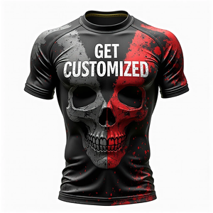 Équipement MMA Rash Guard personnalisé avec confort toute la journée et impression sublimée sur l'un ou l'autre type de manche kimono de jiu jitsu - Product Image 3