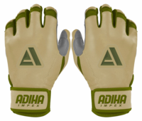 Guantes de Bateo de Béisbol Profesionales de Última Generación con Puño Corto, Guantes de Bateo de Softbol de Piel de Cabra, Guantes con Empaque Personalizado