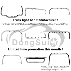 Barra de Luces Delantera Baja Dongsui para Camiones de Servicio Pesado, Barra de Luces Baja de Aluminio con <span class=keywords><strong>LED</strong></span> para Camiones <span class=keywords><strong>Scania</strong></span> S 2020+ - Product Image 5