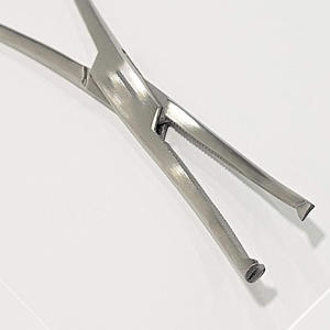 Forceps hémostatiques droits Ochsner Kocher de 20 cm en acier inoxydable, instrument chirurgical manuel pour artères, certifié CE classe I ISO13485 - Product Image 2
