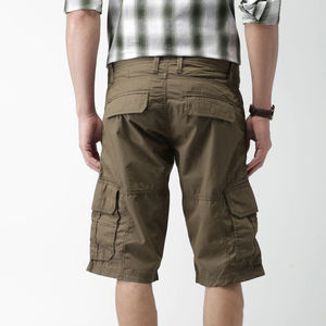 Shorts pour hommes de grande taille Cargo d'été de haute qualité personnalisés pour hommes de 2025 à 26 ans Shorts cargo pour hommes de taille moyenne avec entretien personnalisé - Product Image 3