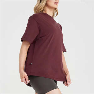 T-shirts décontractés intelligents pour femmes de bonne qualité fabricant de t-shirts personnalisés respirants à manches courtes - Product Image 6