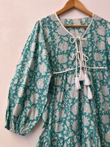 Exceptionnel élégant à la recherche d'anniversaire de festival naturel portant soirée Designer à la recherche d'une robe de printemps d'été à des robes en gros - Product Image 2