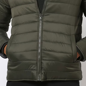 Chaqueta Acolchada de Manga Larga con Cuello Alto para Hombre, Elegante, Transpirable, Impermeable, Ecológica, Estilo Urbano, Invierno - Product Image 5