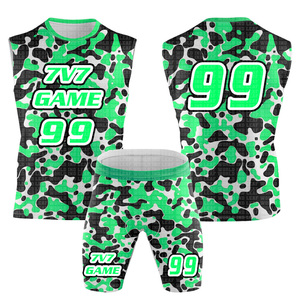 ชุดยูนิฟอร์มฟุตบอลธง7v7สั่งทำขนาด XL จากโรงงาน - Product Image 4