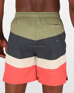 <b>Men's</b> High Quality Summer Beach Surf <b>Shorts</b> Custom Logo Design High Waist Knee-Length Casual Style <b>Zipper</b> Pattern <b>Pocket</b> for Run - Product Image 2