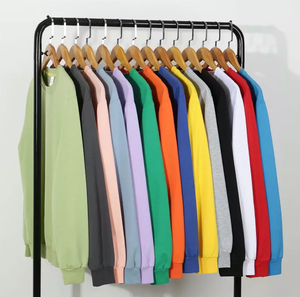 Sweatshirts pour hommes pas chers, solides, en vente en ligne, confortables, à manches longues, en polaire, pulls, vêtements chauds à la mode, vente en gros - Product Image 2