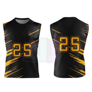 Conjunto de Uniforme de Compresión Deportivo Moderno 7v7, Transpirable, de Secado Rápido, Diseño Elástico, 100% Poliéster, Duradero y Ligero - Product Image 4