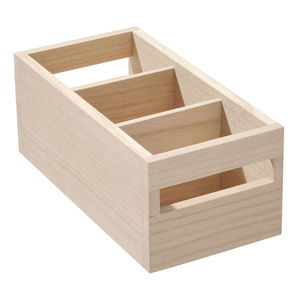 Bac <span class=keywords><strong>de</strong></span> rangement en bois avec tableau noir/poignées Palette <span class=keywords><strong>de</strong></span> stockage en bois empilable Caisses Organisateur Boîte en bois Conteneur avec fenêtre <span class=keywords><strong>de</strong></span> visualisation - Product Image 3