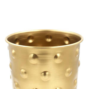 Macetas de metal dorado al por mayor con soporte a bajo precio del fabricante y exportador indio - Product Image 4