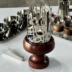 Quemador de Incienso de Madera para Decoración del Hogar, Estilo Medio Oriente, para Regalo, Difusor de Aromaterapia, Decoración de Mesa - Product Image 1