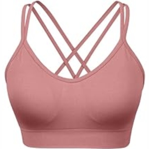Suministro de fábrica Sujetador deportivo ligero y cómodo para mujer Diseño personalizado Sujetador de compresión de Yoga de talla grande Posición del logotipo frontal - Product Image 2