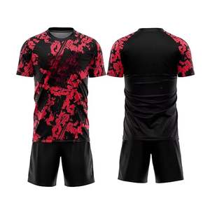 Uniforme de Fútbol al por Mayor, Único, de Alta Calidad, 100% Poliéster, Transpirable, Ligero, Último Diseño, Conjunto de Camiseta con Estampado por Sublimación - Product Image 2