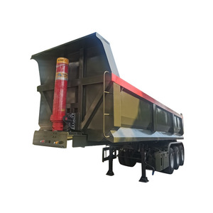 Gravibus Officium III Axes U Figura Semi-Dumper Trailers Fuwa Axe Hyva Hydraulica para Snack Food Hotdogs Ice Cream Fast Food - Product Image 1