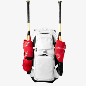 Sac de baseball de haute qualité personnalisé léger avec fermeture éclair Équipements sportifs Grande capacité Utilisation en extérieur Sac de baseball - Product Image 3