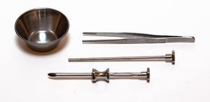 Kit d'insertion de granulés de remplacement hormonal Trocar 3,5 mm, instrument médical et de santé en acier inoxydable, forceps Adson pour femmes - Product Image 2