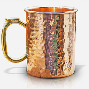 Copper Diamond Design Beer Mug - Product Image 3